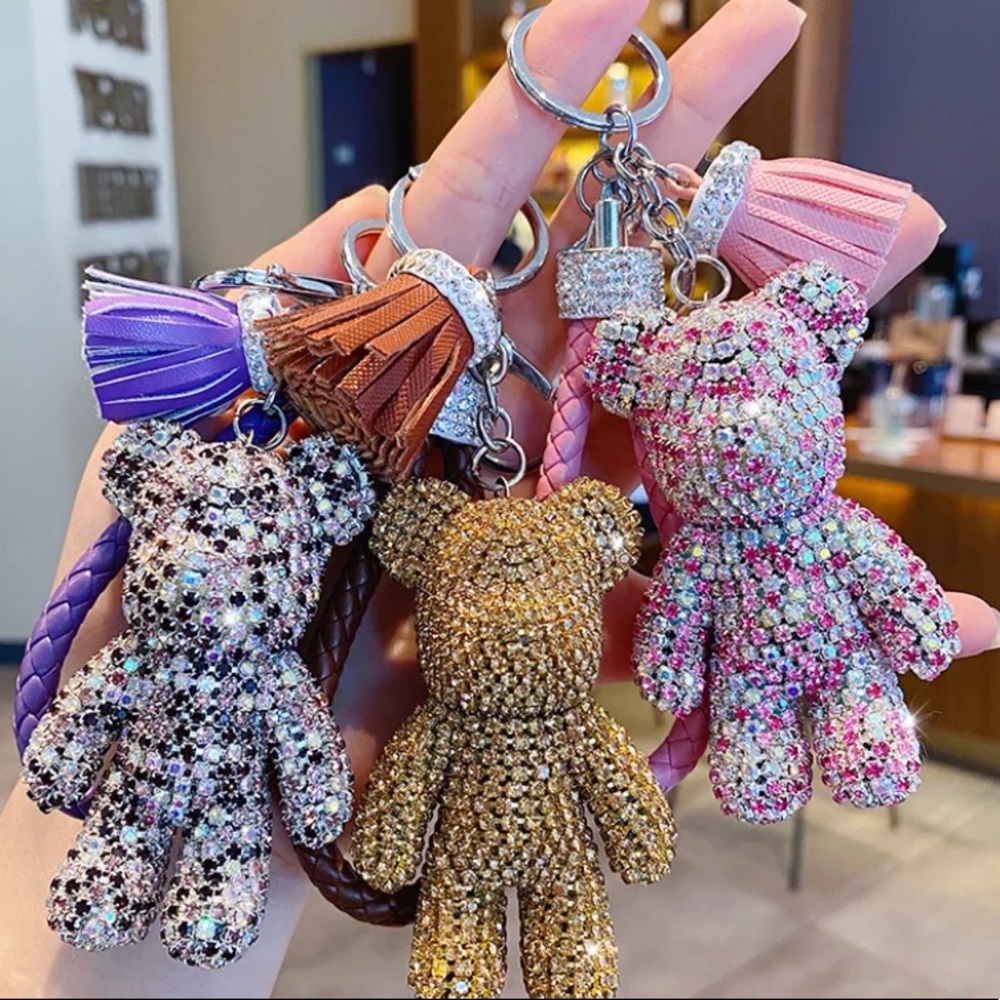 NEW High Quality full Crystal Rhinestone Bears ❤️